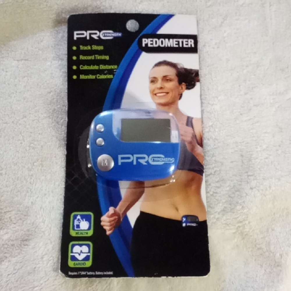 Blue Pedometer